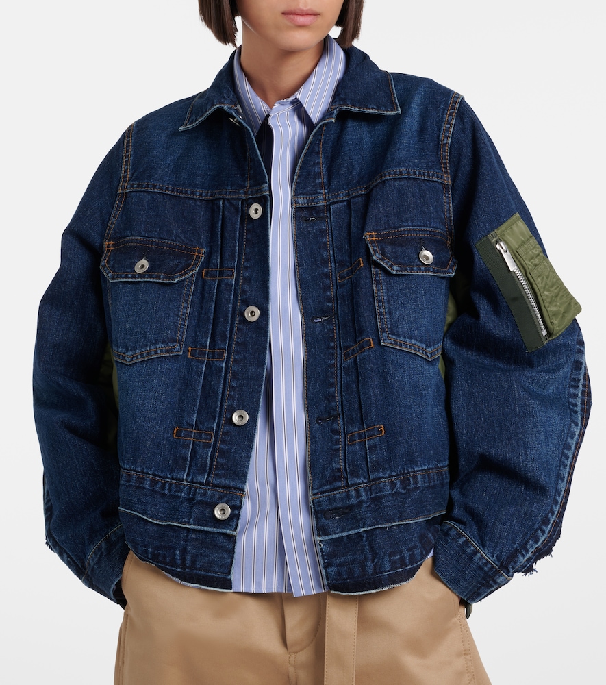 Denim Bomber Jacket