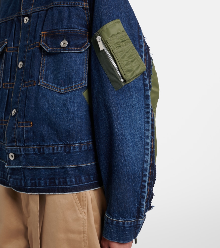 Denim Bomber Jacket