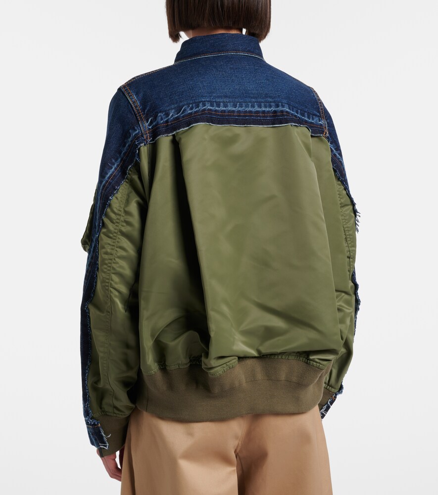 Denim Bomber Jacket
