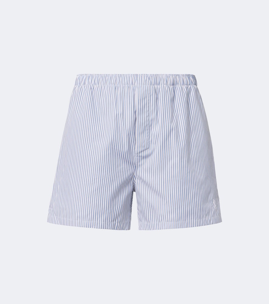 Cassandre Striped Cotton Poplin Boxers