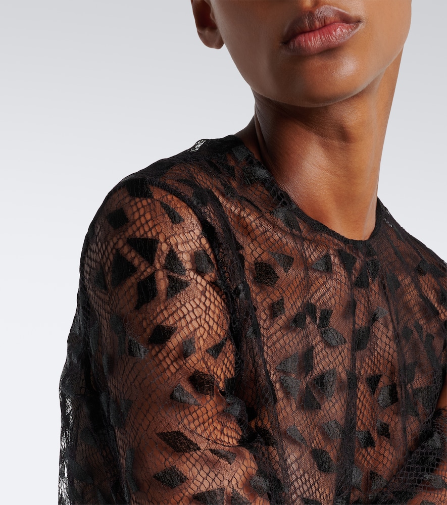 Sheer Lace Top