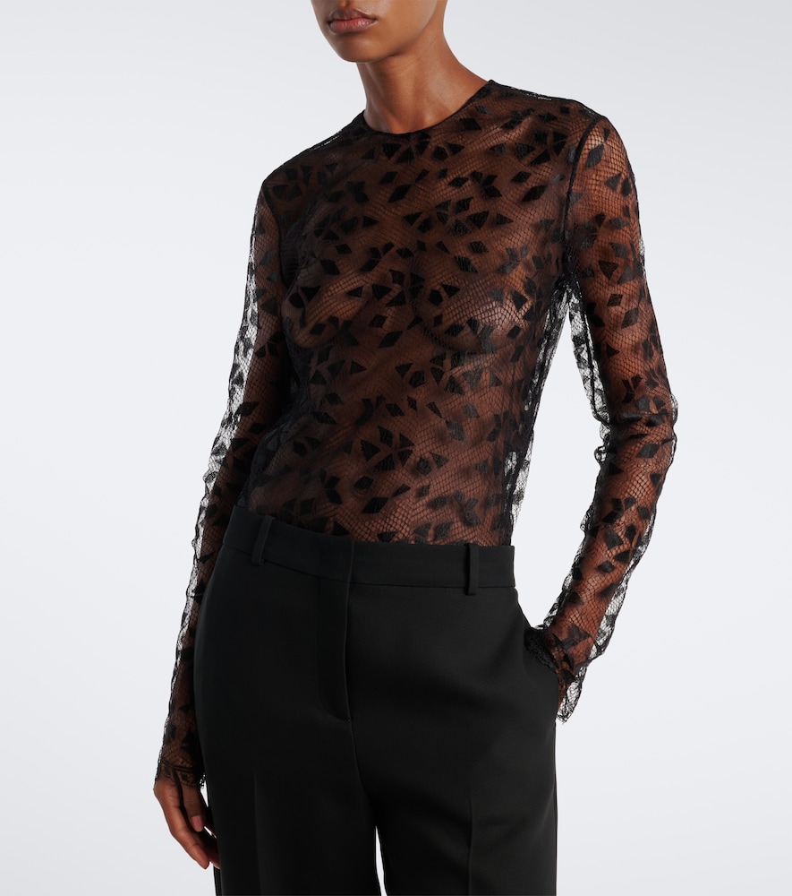 Sheer Lace Top