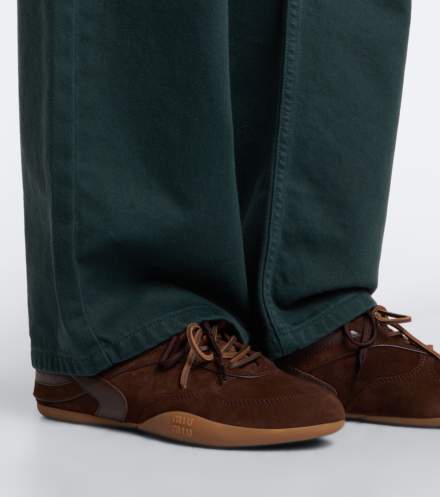 Gymnasium Shearling-Lined Sneakers