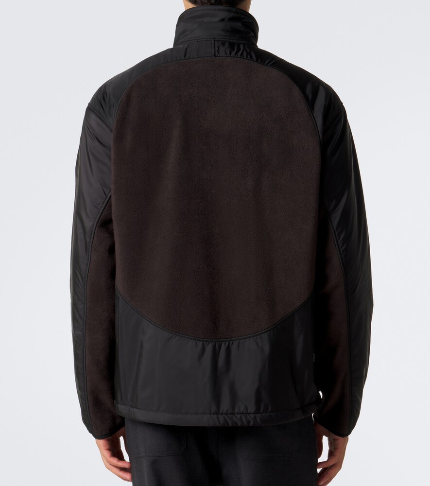 Re-Nylon And Fleece Track Jacket