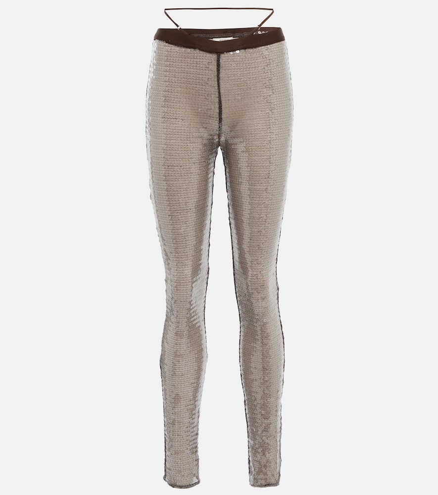Nensi Dojaka Sequined leggings
