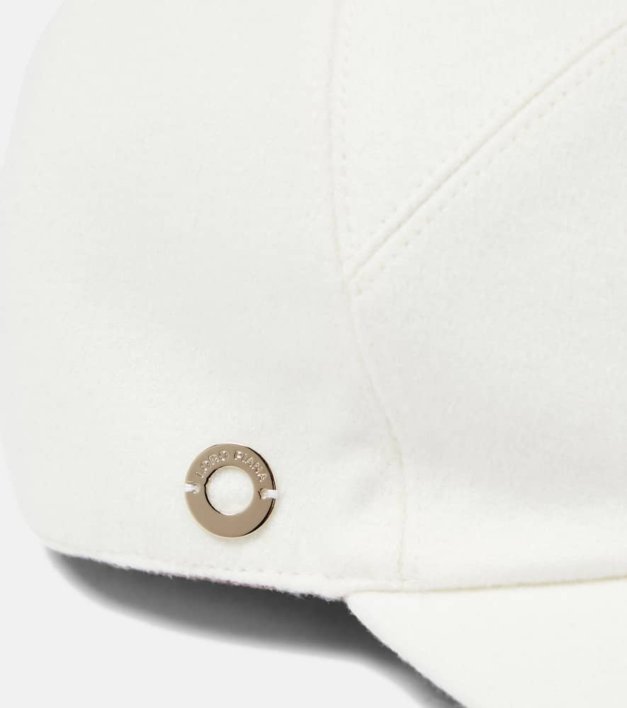 Shop Loro Piana Cashmere Cap In White