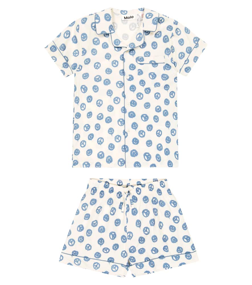 Molo Lexi printed cotton pajamas