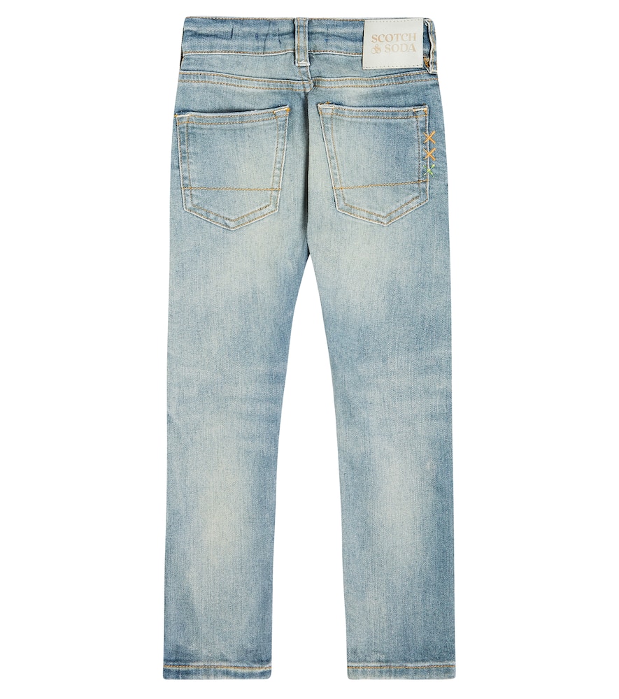 Scotch & Soda Tigger Skinny Jeans In Blue