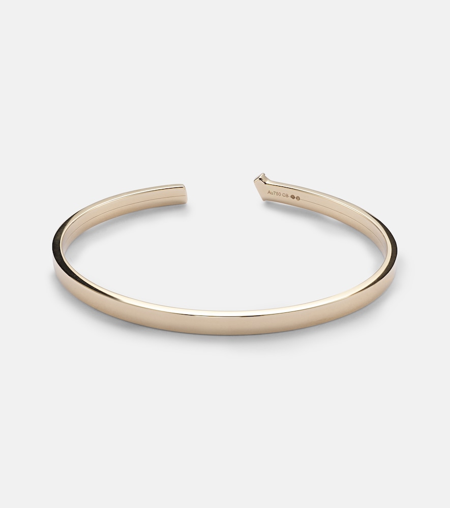  Bucherer Fine Jewellery Bucherer Fine Jewellery Medium 18kt Gold Bangle With Diamonds 