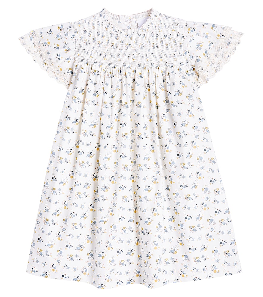 C'era Una Volta Vanya floral cotton-blend dress