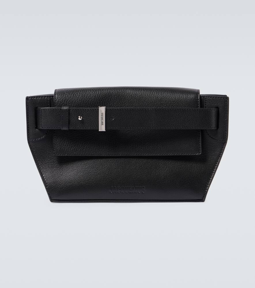 Jacquemus Messenger Capri leather shoulder bag