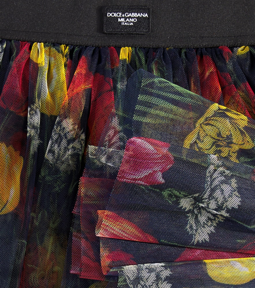  Dolce&gabbana Kids Dolce&gabbana Kids Rock Aus Tüll 
