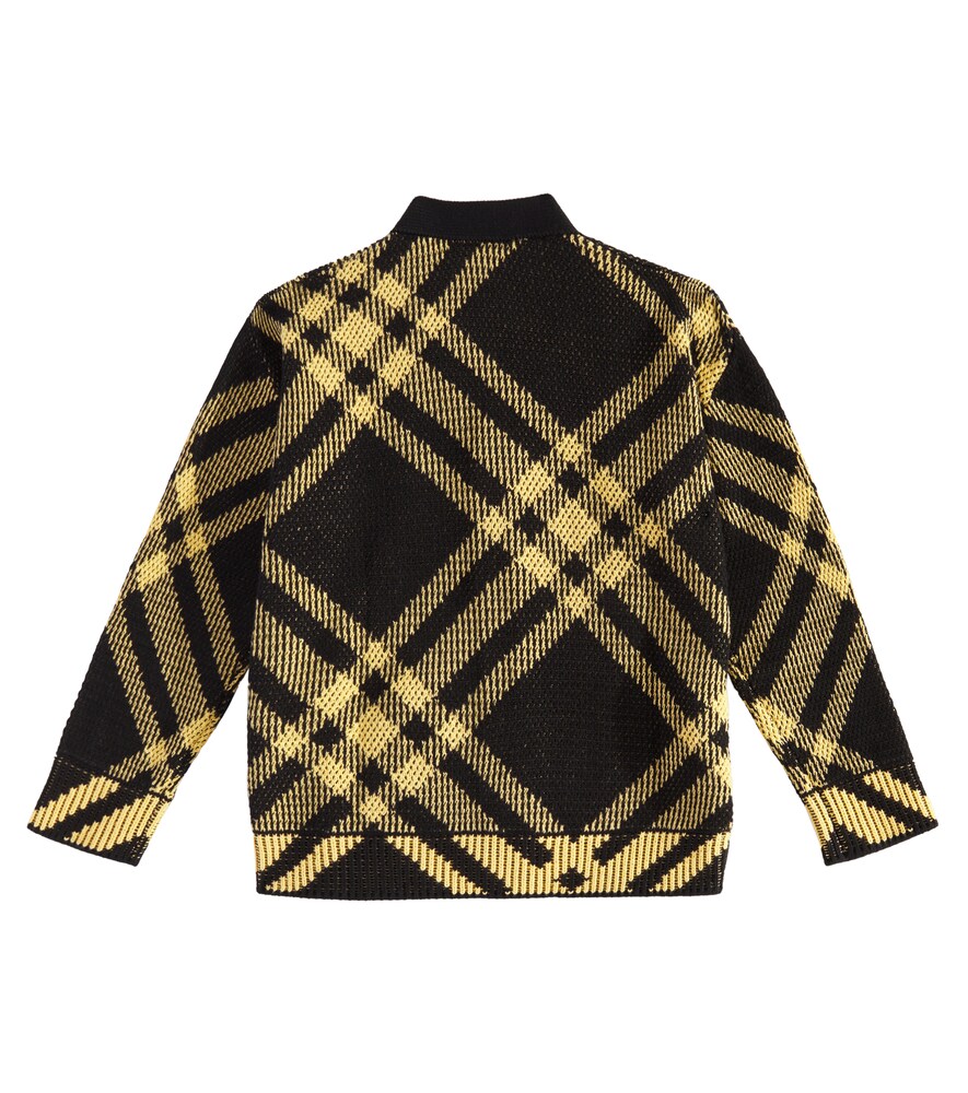  Burberry Kids Burberry Kids Cardigan Burberry Check Aus Baumwolle 
