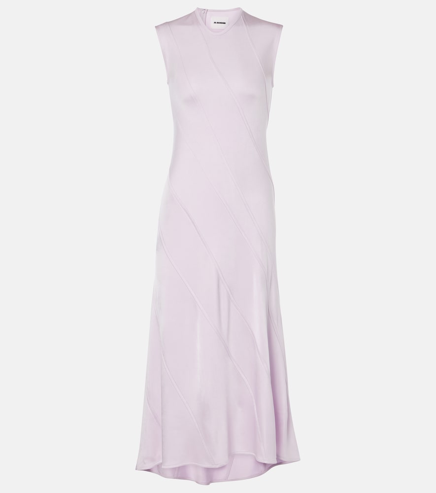 Jil Sander Jil Sander Asymmetric midi dress　ジル・サンダー アシンメトリー ミディドレス