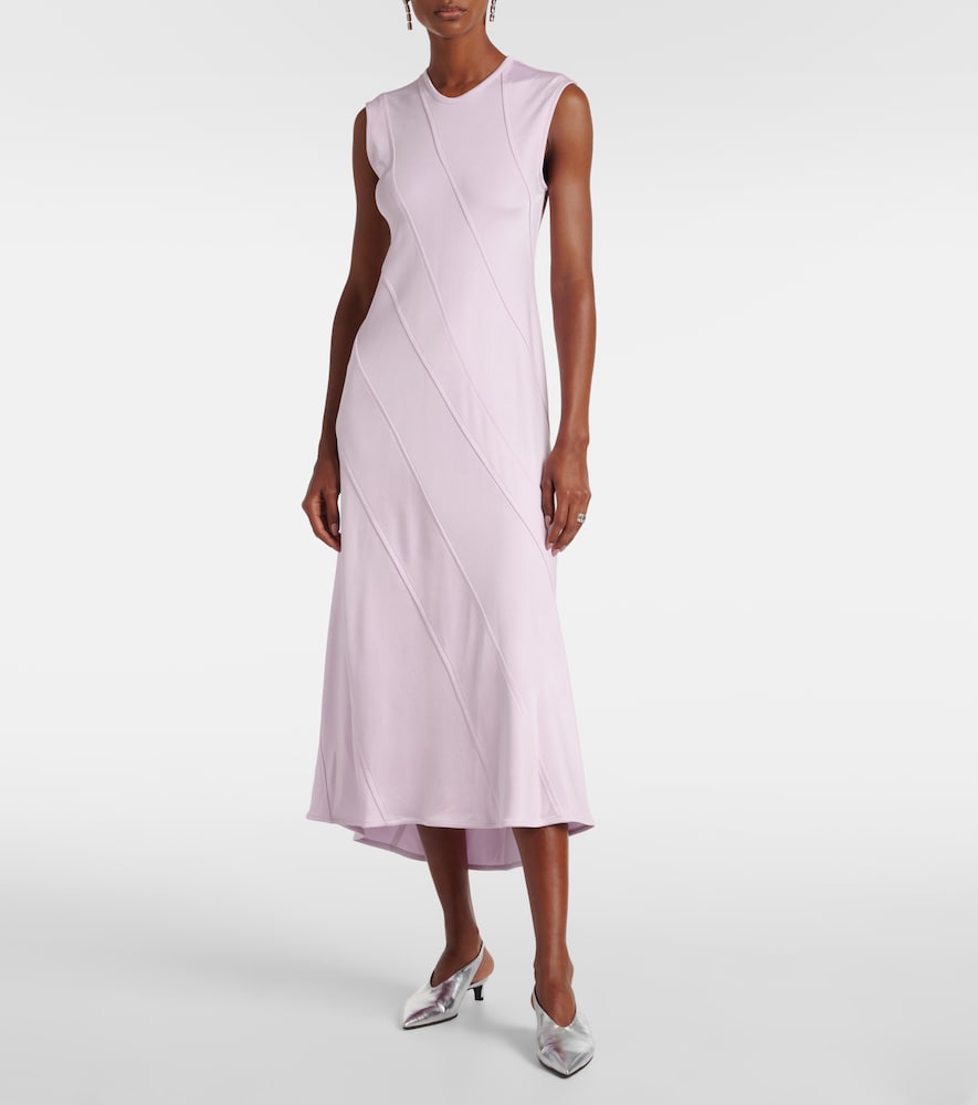 Jil Sander Asymmetric midi dress