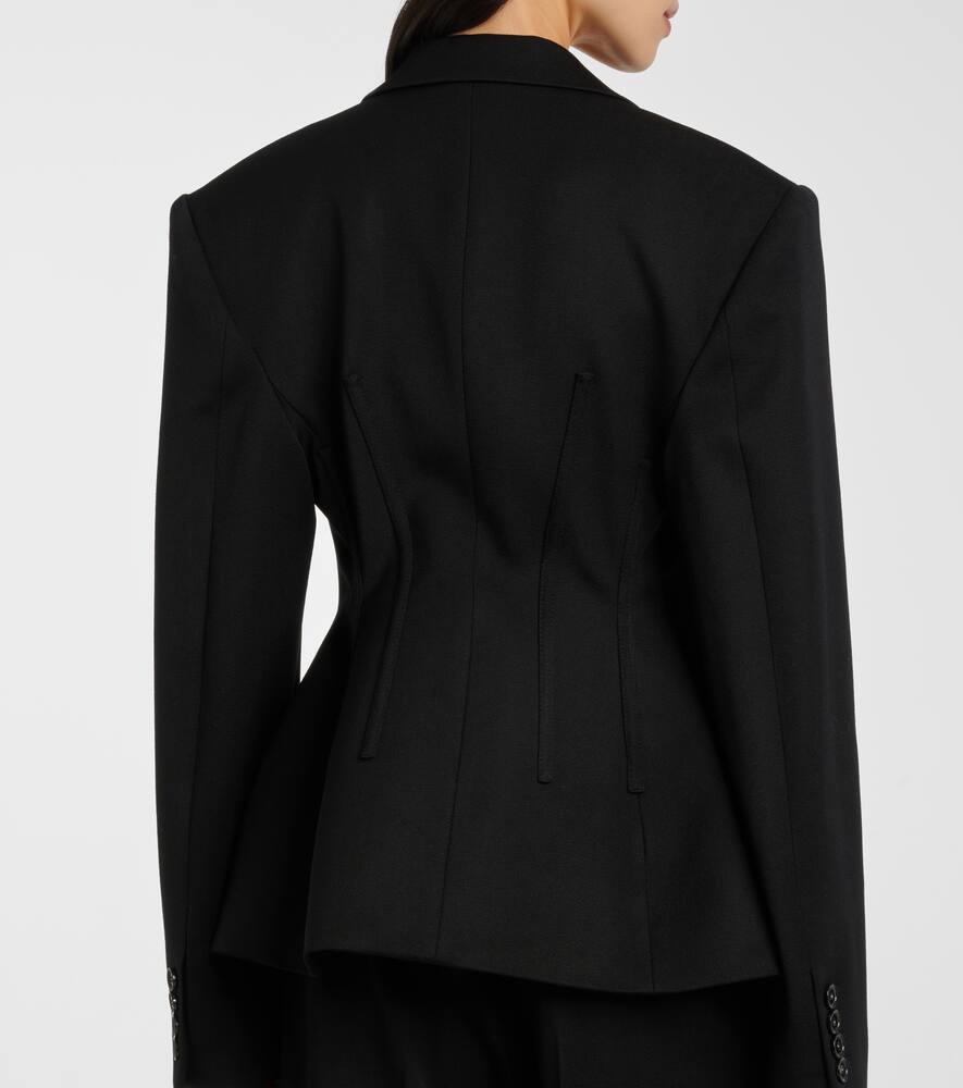 Stella Mccartney Sculpted Jacket In Black