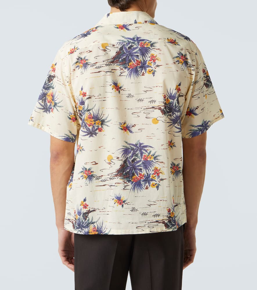 Prada Men's Cotton Shirt In Multicoloured