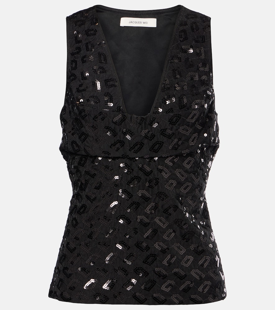Open-knit top