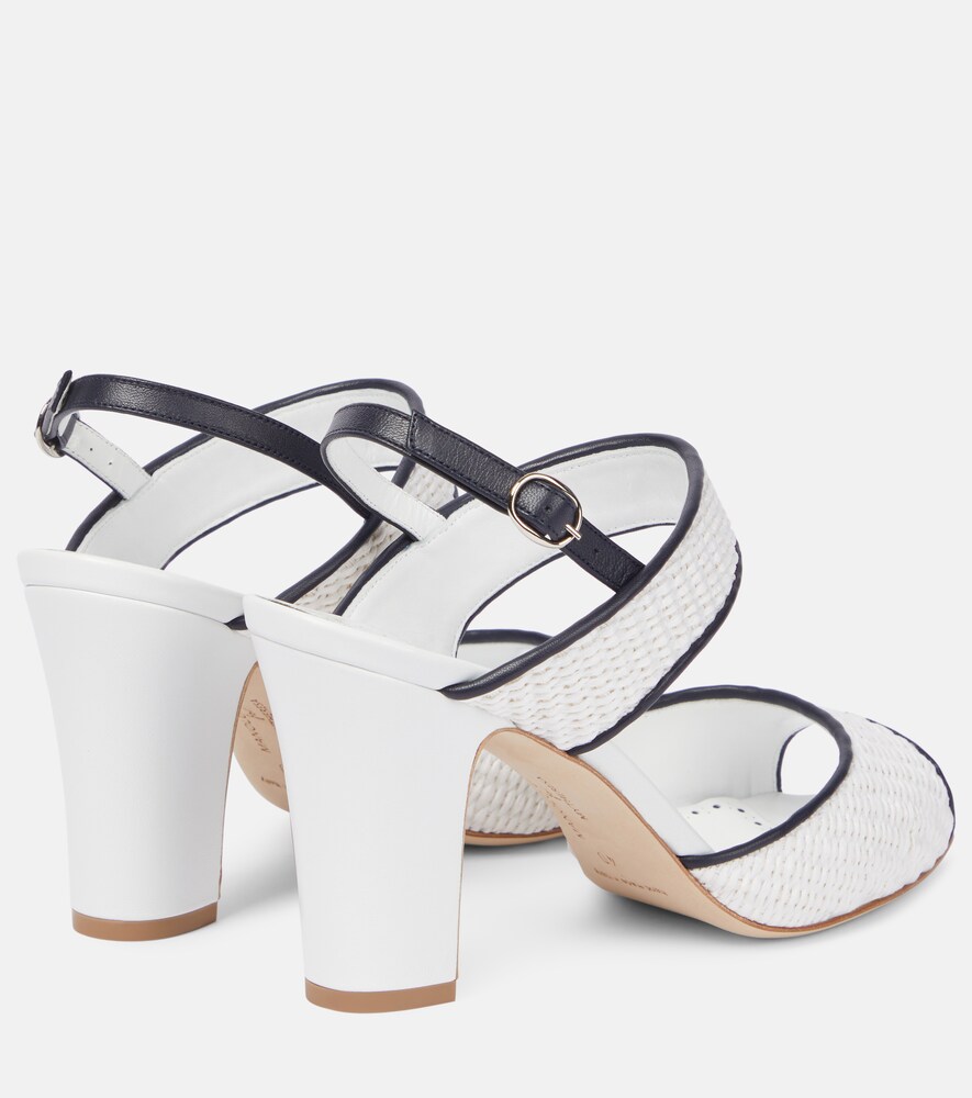 Khiko 90 Raffia Slingback