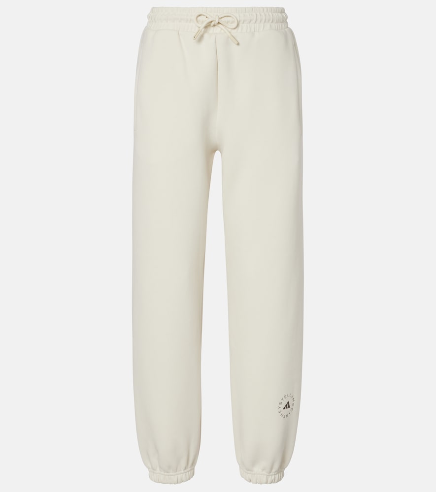Stella McCartney Adidas by Stella McCartney Logo cotton-blend fleece sweatpants　Adidas by Stella McCartney ロゴ コットンブレンド フリース スウェットパンツ