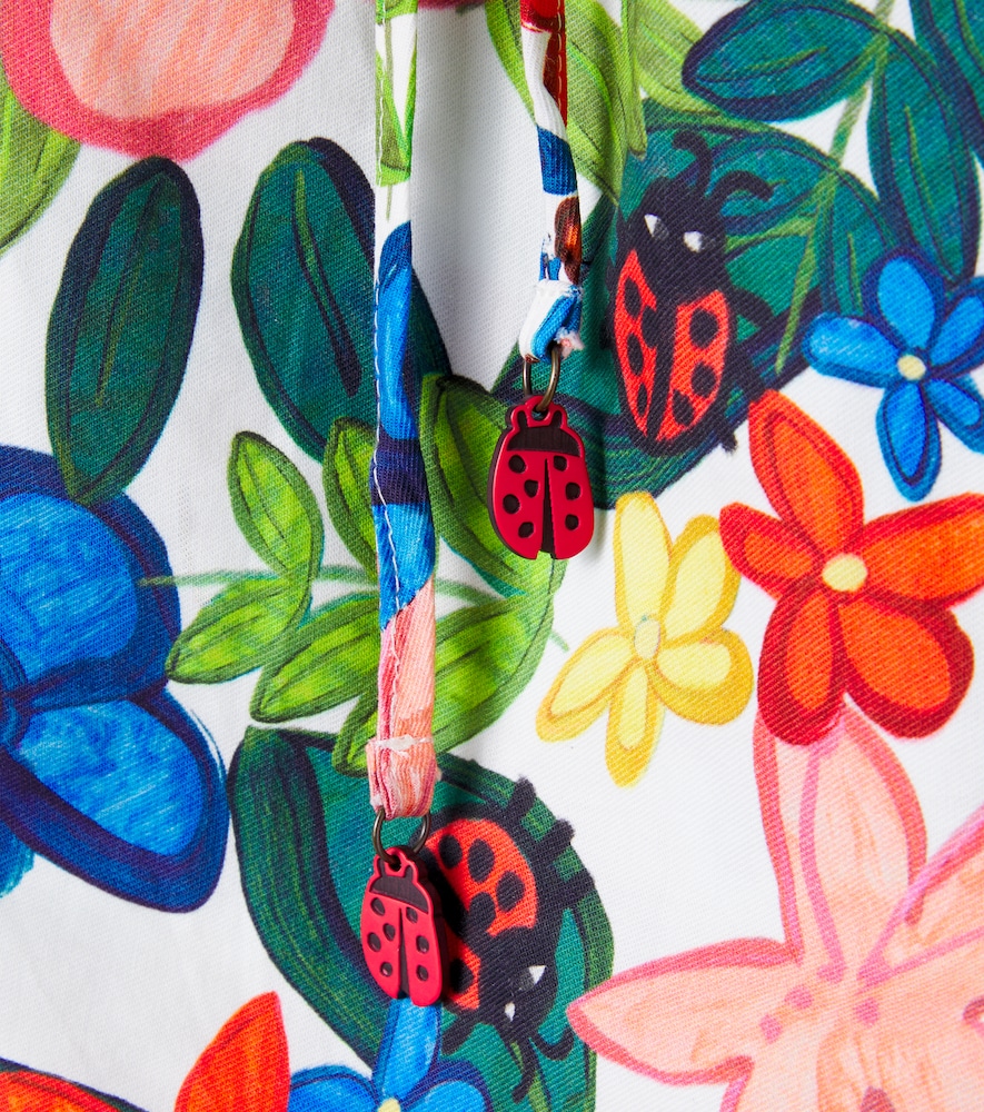  Fabula Fã¡bula Ramo De Flor Cotton Dress 