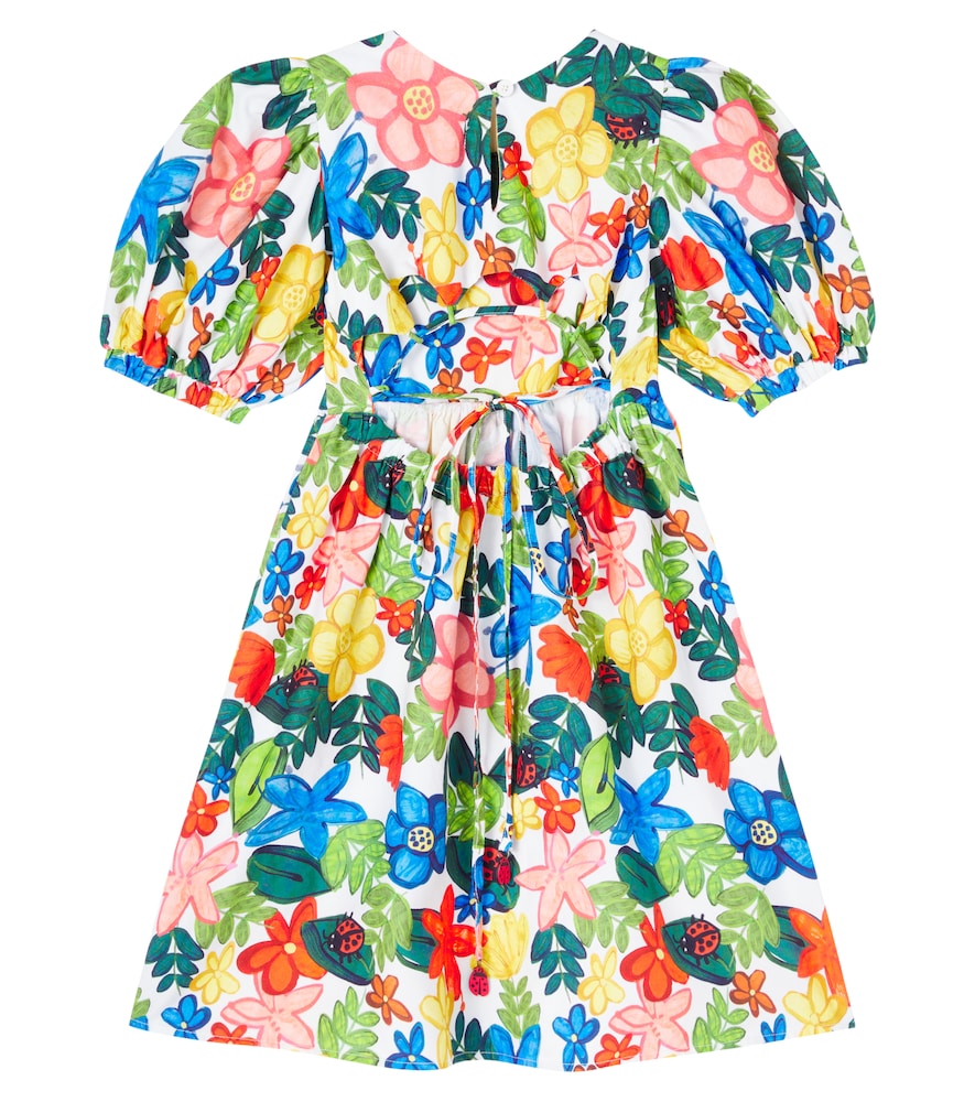 Fabula Fã¡bula Ramo De Flor Cotton Dress 