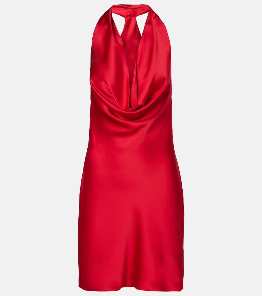 Satin minidress