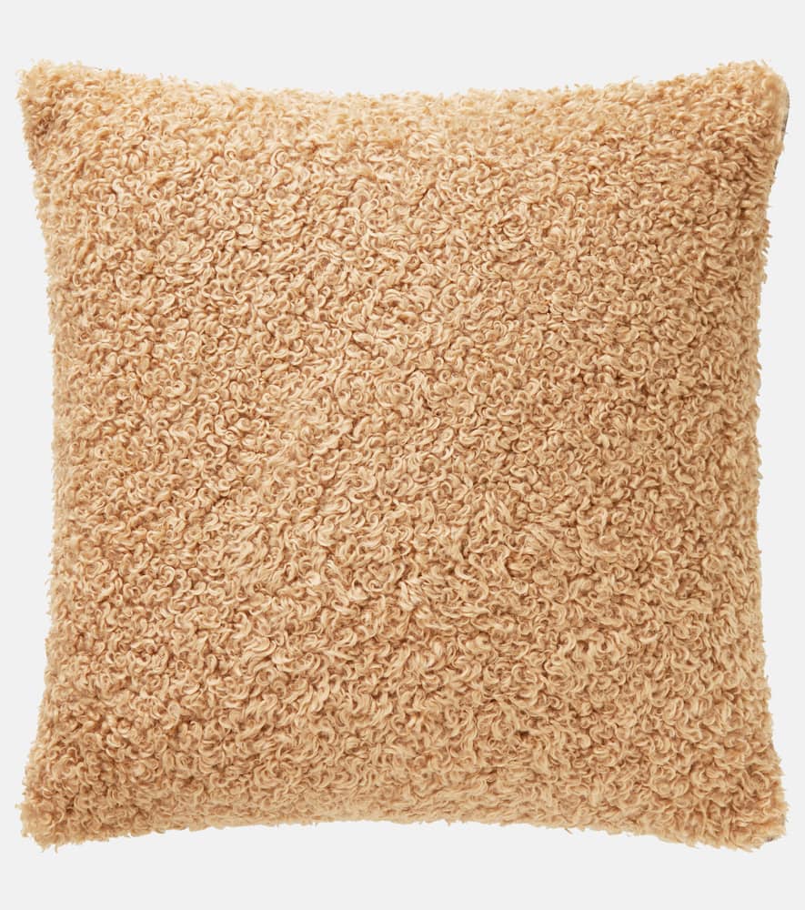 Versace Home Wild Cats Wool Cushion In Multi