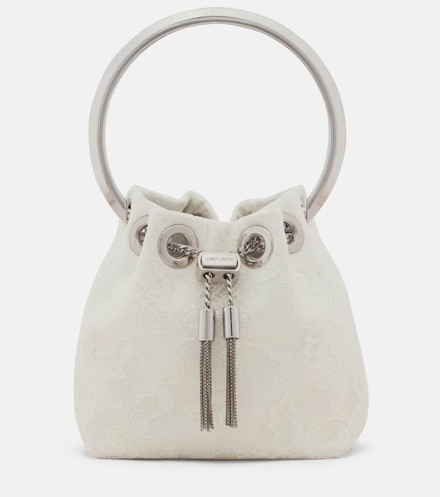 Bucket Bag Bon Bon Micro aus Spitze