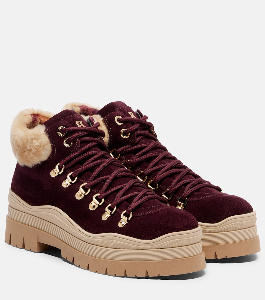 Bogner Bottines Arosa en daim et shearling 336 €
