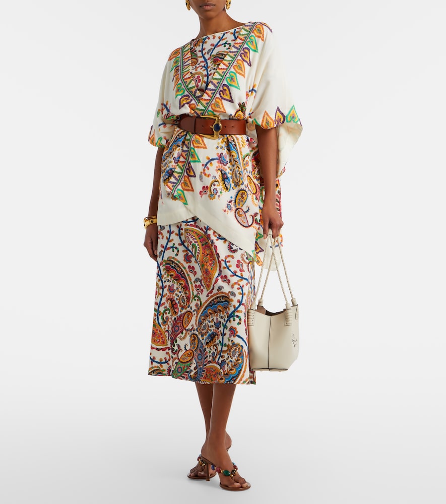 Etro Printed beach cover-up
