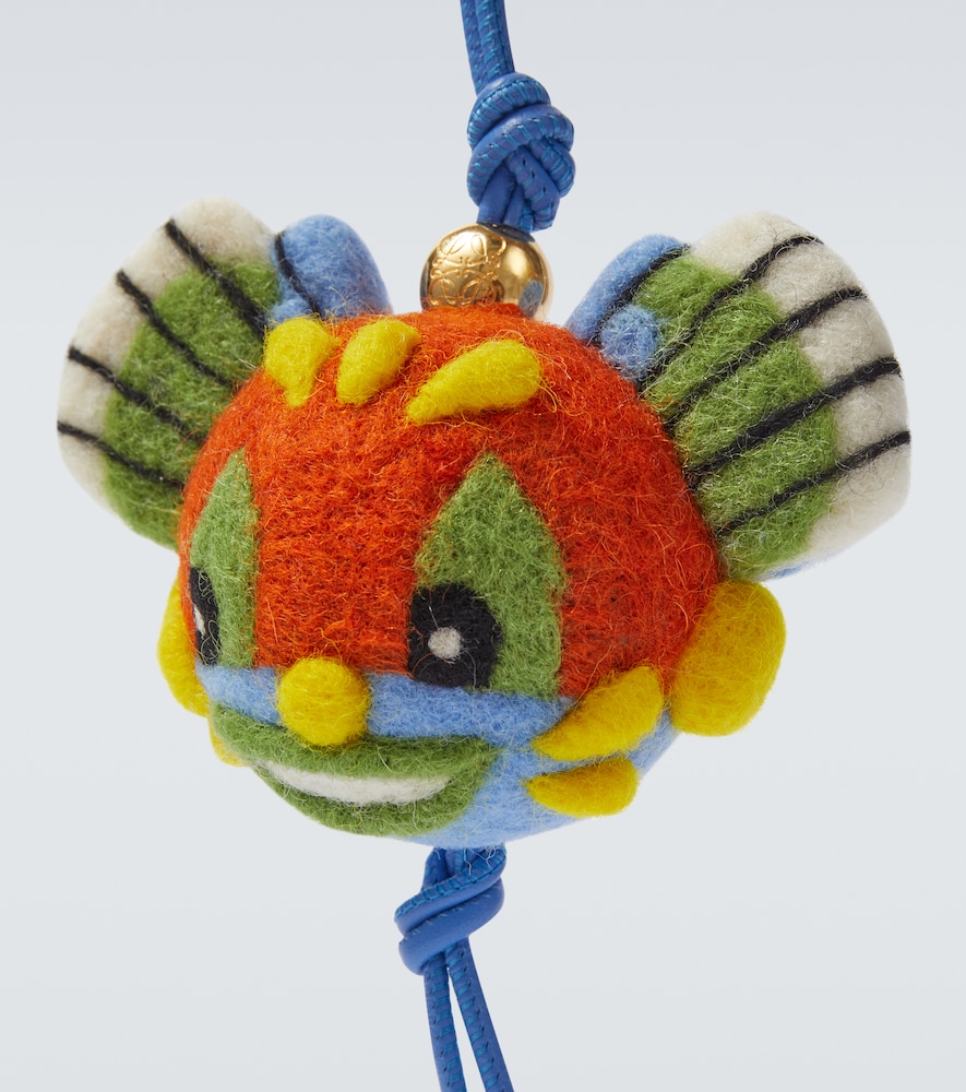  Loewe Loewe X Louis Wain Knight Cat Wool Bag Charm 