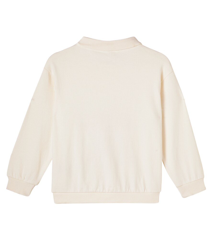  Konges Slojd Konges Slã¸jd Spotty Printed Cotton Jersey Sweatshirt 