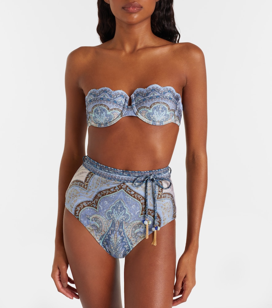  Zimmermann Zimmermann Wanderlust Printed Bikini Top 
