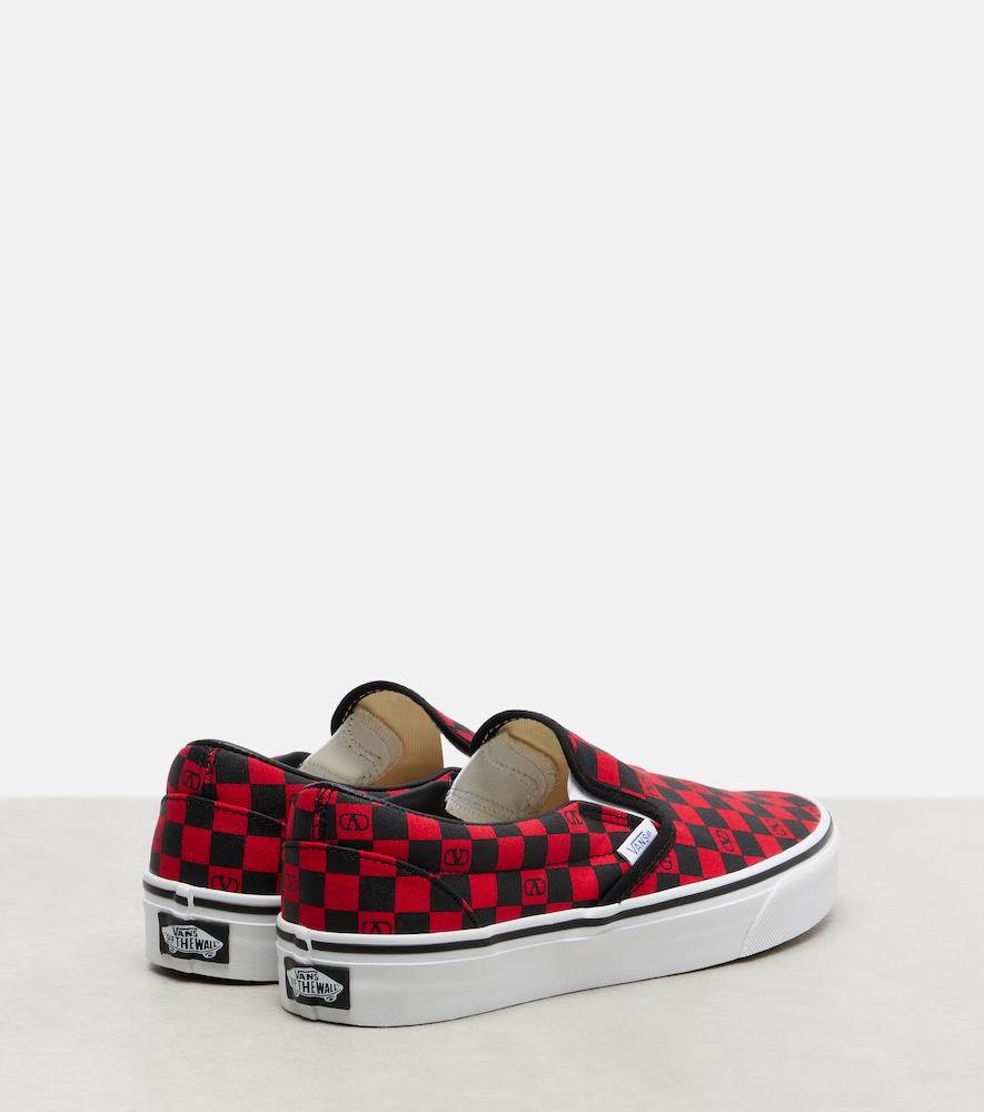  Valentino Garavani Valentino Garavani X Vans Slip-ons Vlogo Aus Canvas 