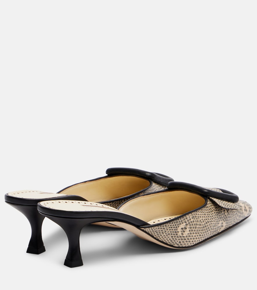 Maysale 50 Snake-Effect Mules