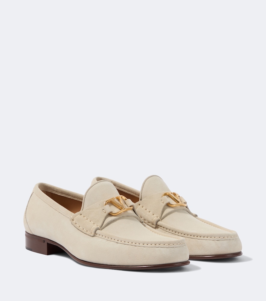 Valentino Garavani VLogo suede loafers | Thumbnail 8 Valentino Garavani VLogo suede loafers | Thumbnail 8