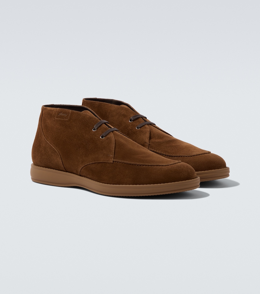  Brioni Brioni Desert Boots Journey Aus Veloursleder 