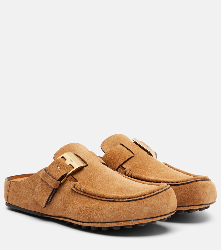 Tod's Women's Brown Suede Mules UK Size 3 - Mytheresa