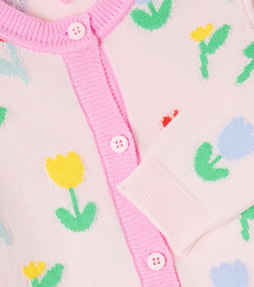  Stella Mccartney Kids Stella Mccartney Kids Baby Cardigan Aus Baumwolle 