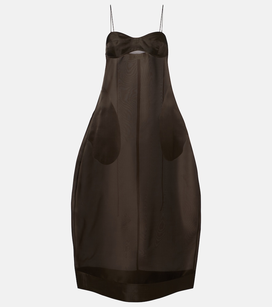 Rohe Róhe Silk organza midi dress