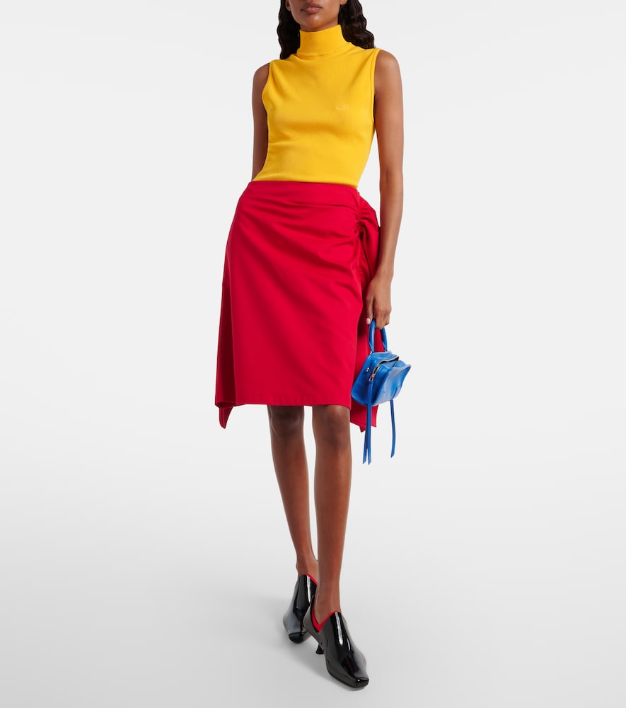  Loewe Loewe Midirock Aus Gabardine 