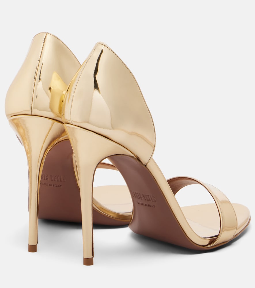  Paris Texas Paris Texas Sandalen Vera Aus Metallic-leder 