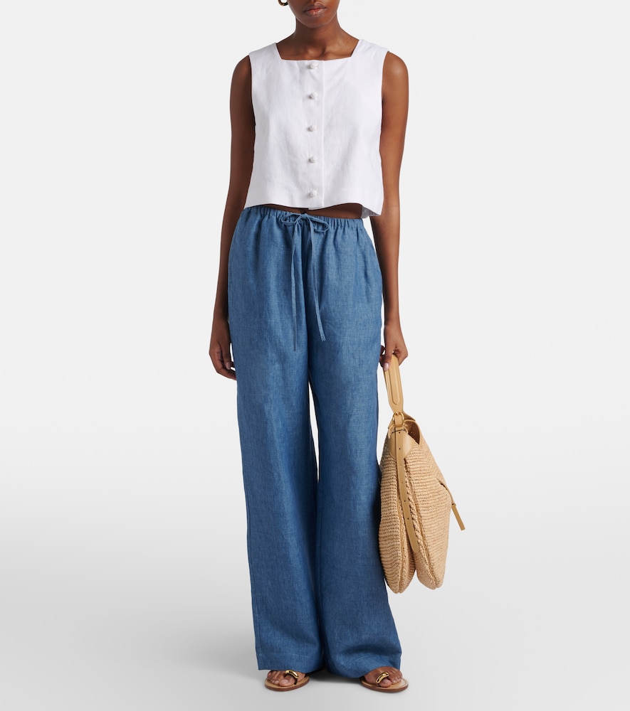  Posse Posse Cropped-top Rio Aus Leinen 