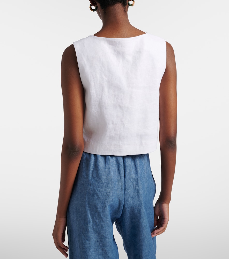  Posse Posse Cropped-top Rio Aus Leinen 