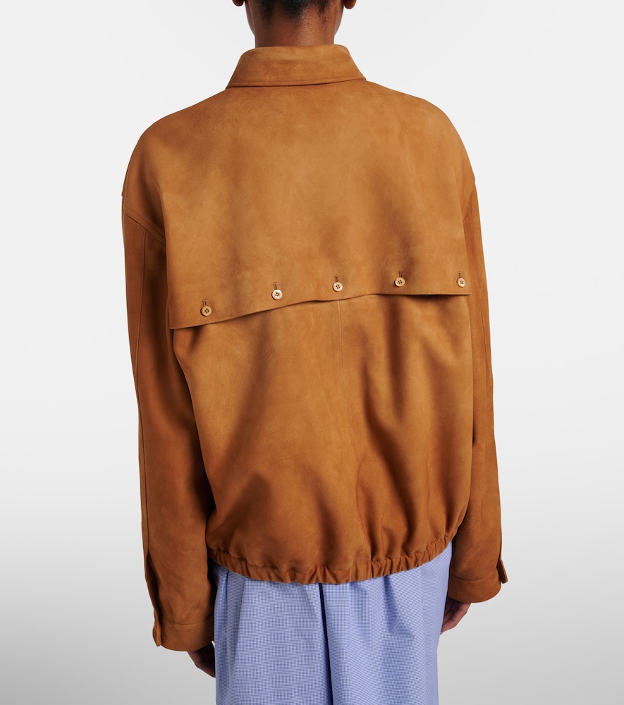  Miu Miu Miu Miu Suede Blouson Jacket 