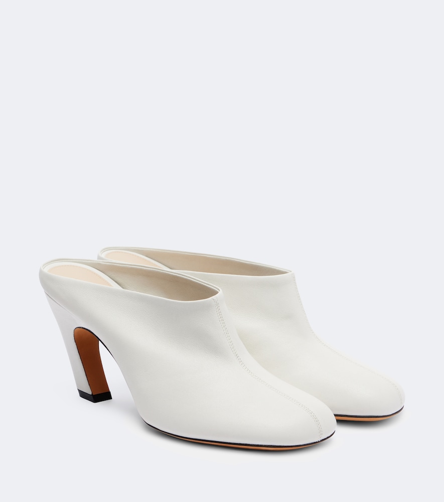 Le Monde Béryl Mules Mica in pelle