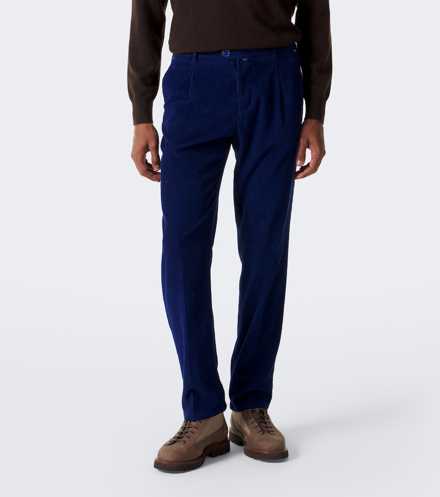Cotton Straight Pants