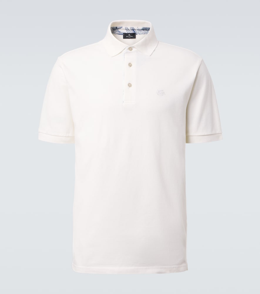 Etro Pegaso cotton piqué polo shirt | Thumbnail 7 Etro Pegaso cotton piqué polo shirt | Thumbnail 7
