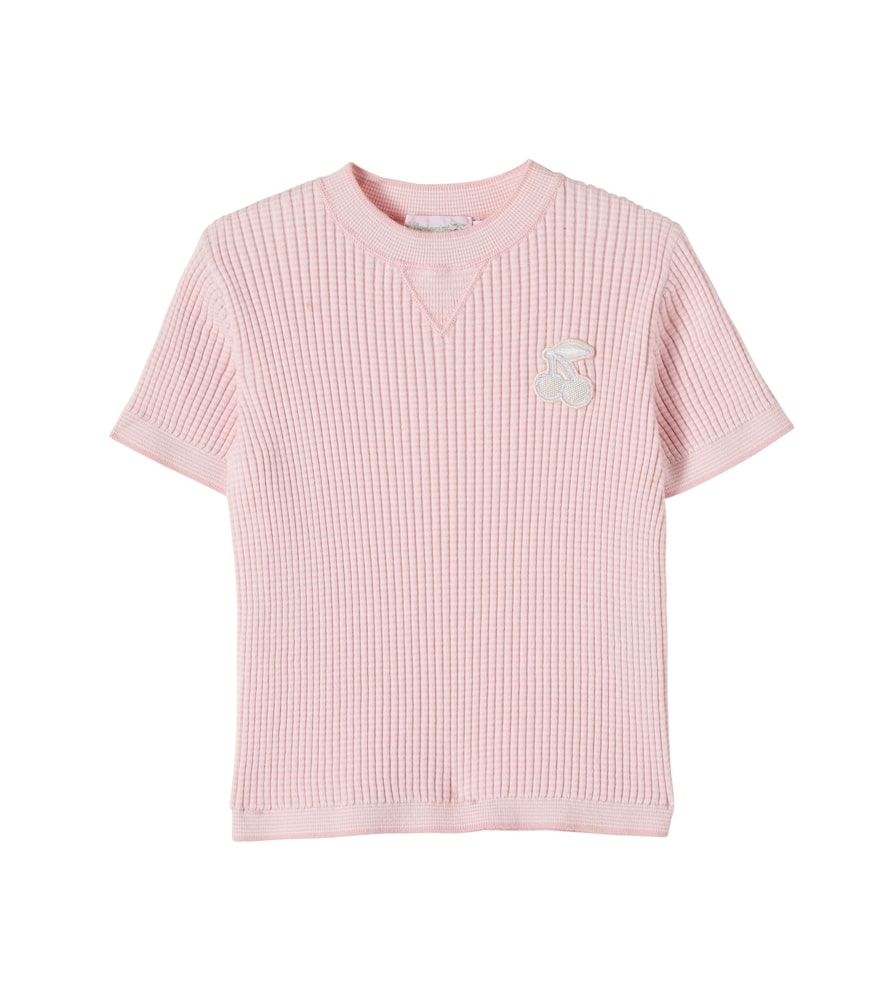 Bonpoint Pink Melie Cotton Sweater Y Size 10 - Mytheresa